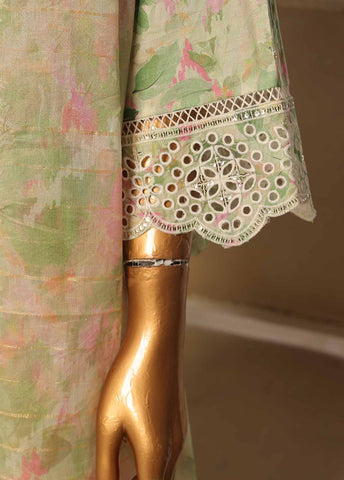 Bin Saeed Fabric - SME-0103-3 Piece Chikankari Stitched Suit