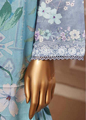 Bin Saeed Fabric - SME-026- 3 Piece Embroidered Stitched Suit