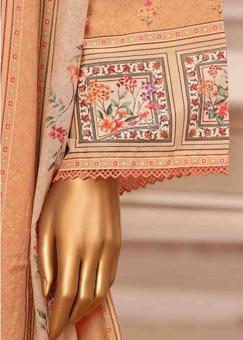 Bin Saeed Fabric - SME-040 -3 Piece Embroidered Stitched Suit