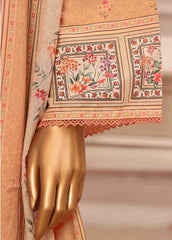 SME-040 -3 Piece Embroidered Stitched Suit