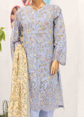 SME-0415-3 Piece LawnKari Stitched Suit