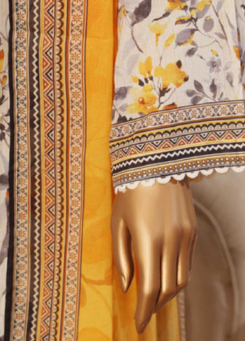 Bin Saeed Fabric - SME-042 -3 Piece Embroidered Stitched Suit