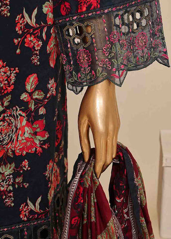 Bin Saeed Fabric - SME-044 A- 3 Piece Embroidery Stitched Suit