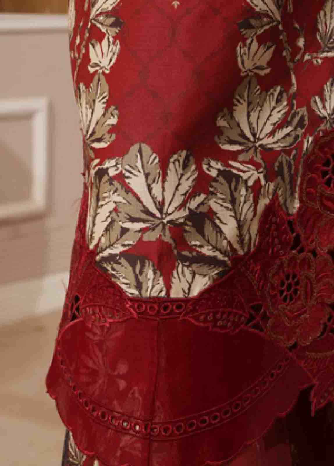 Bin Saeed Fabric - SME-046 -3 Piece Embroidered Stitched Suit