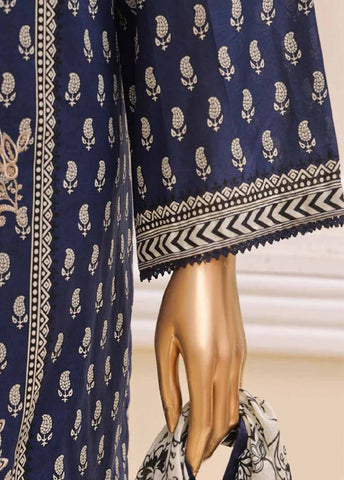 Bin Saeed Fabric - SME-048- 3 Piece Embroidered Stitched Suit