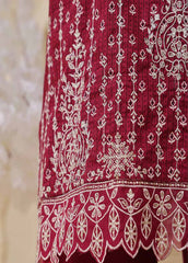 SME-751- 3 Piece Embroidered Stitched Suit