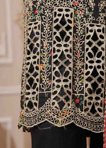 Bin Saeed Fabric - SME-169 -3 Piece Chikankari Stitched Suit