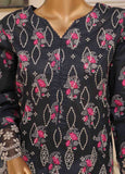 SME-359 -3 Piece Embroidered Stitched Suit