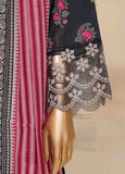 SME-359 -3 Piece Embroidered Stitched Suit