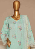 SME-422 -3 Piece Embroidered Stitched Suit