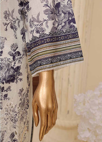 Bin Saeed Fabric - SME-489 -3 Piece Embroidered Stitched Suit