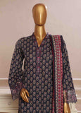 SME-599 -3 Piece Chikankari Stitched Suit