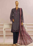 SME-599 -3 Piece Chikankari Stitched Suit