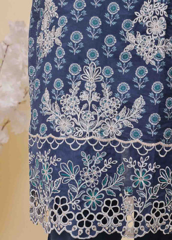 Bin Saeed Fabric - SME-600 -3 Piece Chikankari Stitched Suit