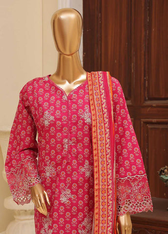 Bin Saeed Fabric - SME-602 -3 Piece Embroidered Stitched Suit