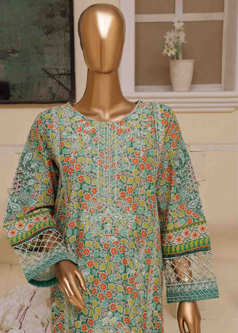 Bin Saeed Fabric - SME-605 -3 Piece Embroidered Stitched Suit