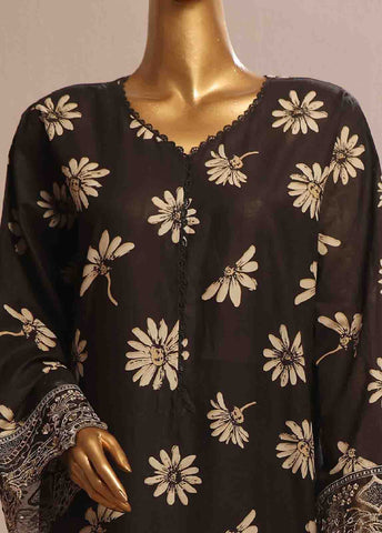 Bin Saeed Fabric - SME-608- 3 Piece Luxury Embroidered Stitched Suit