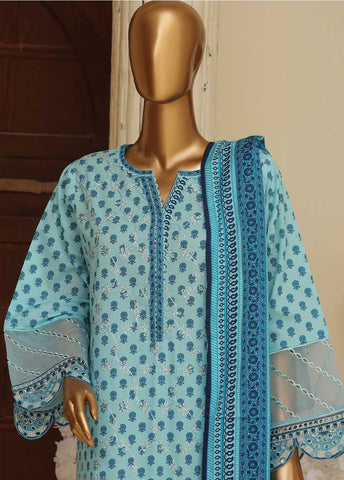 Bin Saeed Fabric - SME-610 -3 Piece Embroidered Stitched Suit