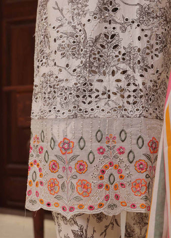 Bin Saeed Fabric - SME-617 -3 Piece Embroidered Stitched Suit