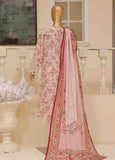 SME-638 -3 Piece Chikankari Stitched Suit