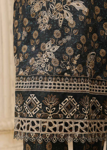 Bin Saeed Fabric - SME-642 -3 Piece Embroidered Stitched Suit