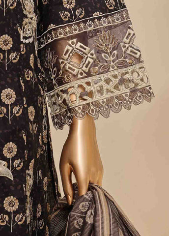 Bin Saeed Fabric - SME-643 -3 Piece Embroidered Stitched Suit