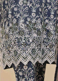 SME-644 -3 Piece Embroidered Stitched Suit