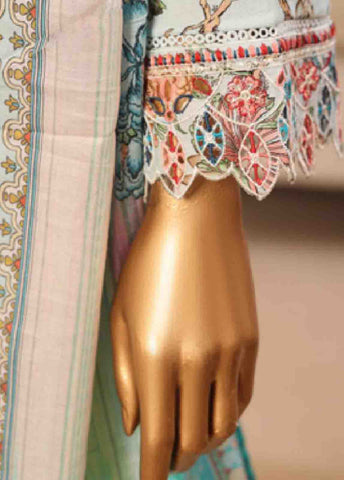 SME-767 -3 Piece Embroidered Stitched Suit