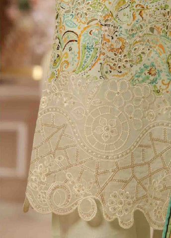 SME-771 -3 Piece Embroidered Stitched Suit