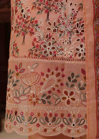 SME-773 -3 Piece Embroidered Stitched Suit