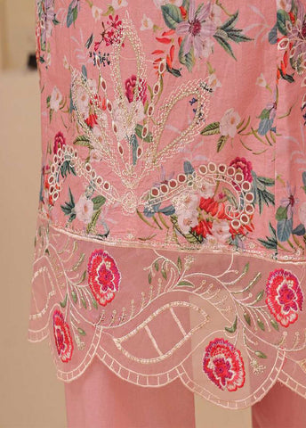 SME-774 -3 Piece Embroidered Stitched Suit