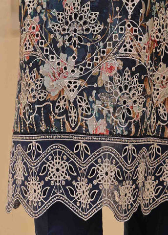 Bin Saeed Fabric - SME-777 -3 Piece Chikankari Stitched Suit