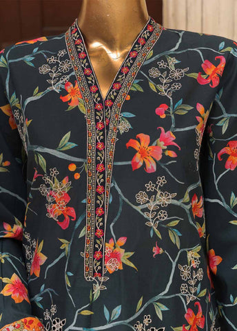 Bin Saeed Fabric - SME-786 -3 Piece Embroidered Stitched Suit