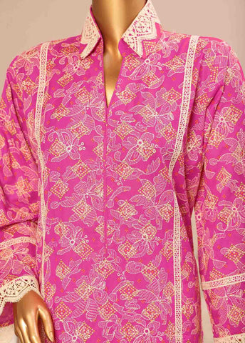 SME-794 -3 Piece Embroidered Stitched Suit