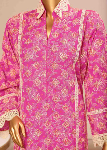 SME-794 -3 Piece Embroidered Stitched Suit