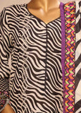SME-797 -3 Piece Embroidered Stitched Suit