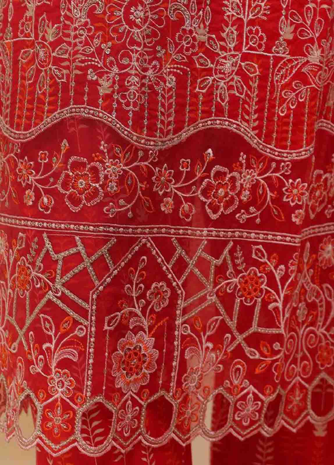 Bin Saeed Fabric - SME-798 -3 Piece Embroidered Stitched Suit