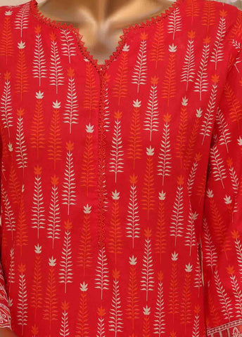 SME-798 -3 Piece Embroidered Stitched Suit