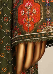 SME-FR-0792-3 Piece Lawn Embroidered Frock Style Suit