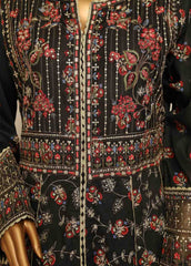 SME-FR-0806-3 Piece Lawn Embroidered Frock Style Suit