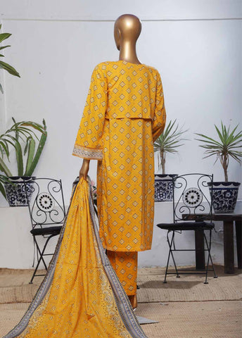 SME-KT-0793 -3 Piece Embroidered Coat Styled Stitched Suit