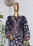 SME-KT-0804 -3 Piece Embroidered Coat Styled Stitched Suit