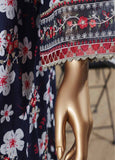 SME-KT-0804 -3 Piece Embroidered Coat Styled Stitched Suit
