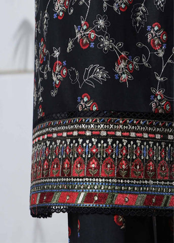 SME-KT-0806 -3 Piece Embroidered Coat Styled Stitched Suit