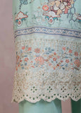SMED-003 -3 Piece Embroidered Stitched Suit