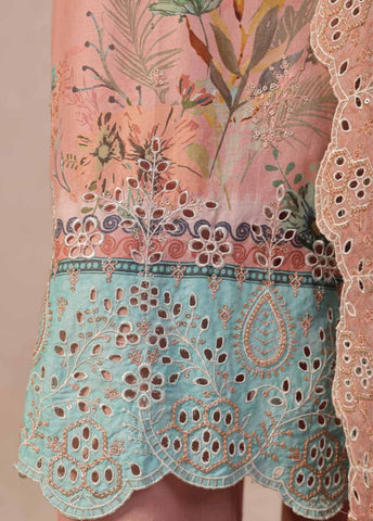 Bin Saeed Fabric - SMED-023 -3 Piece Embroidered Stitched Suit