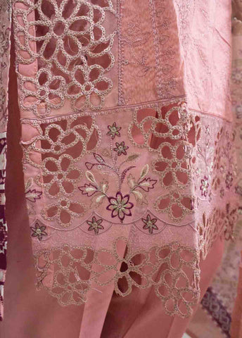 Bin Saeed Fabric - SMEMB-003- 3 Piece Embroidered Stitched Suit