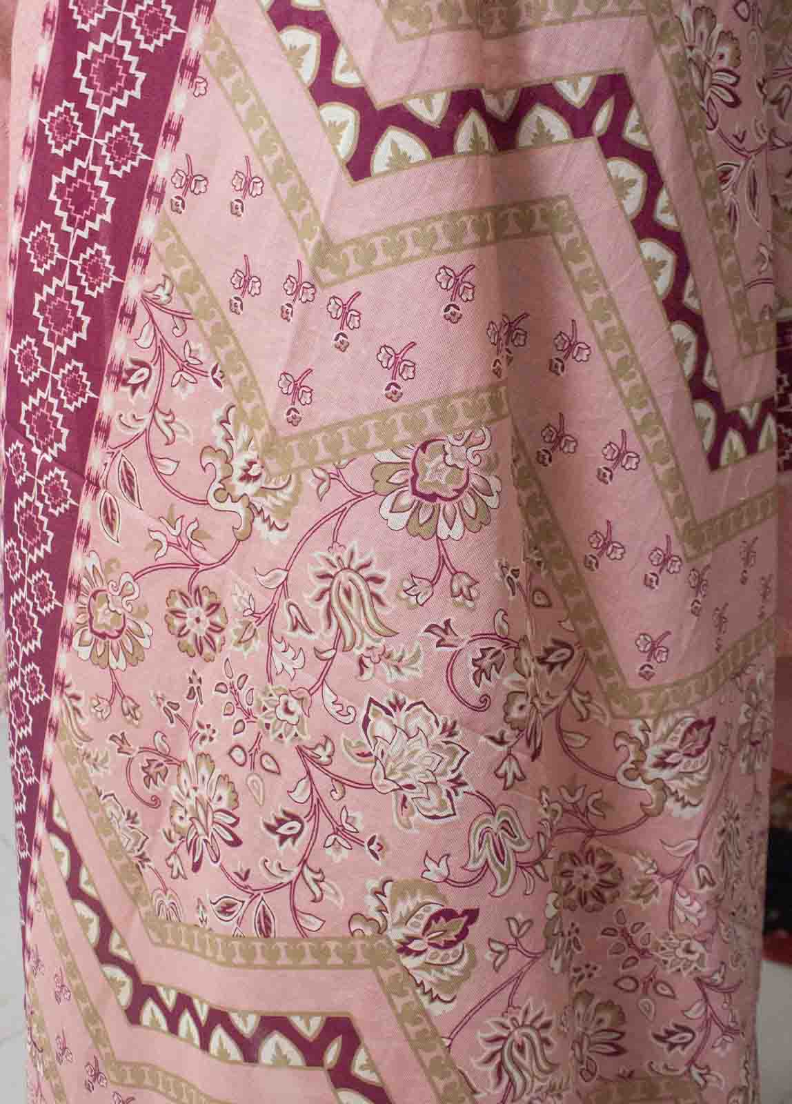Bin Saeed Fabric - SMEMB-003- 3 Piece Embroidered Stitched Suit