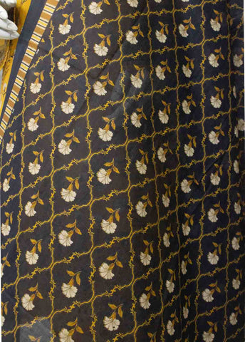 Bin Saeed Fabric - SMEMB-007- 3 Piece Embroidered Stitched Suit