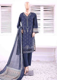 SMEMB-009- 3 Piece Embroidered Stitched Suit